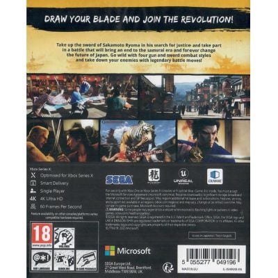 Like A Dragon Ishin! - Xbox One/Xbox Series (Novo) (Europeu)