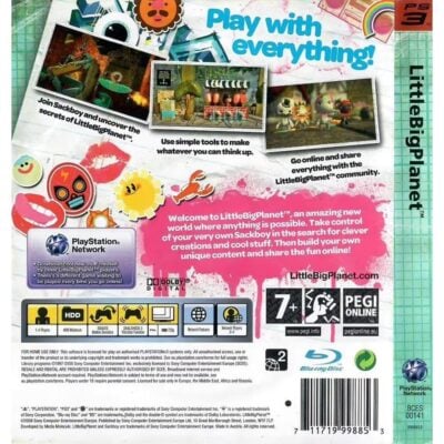 Little Big Planet - Ps3 (Seminovo) (Europeu)