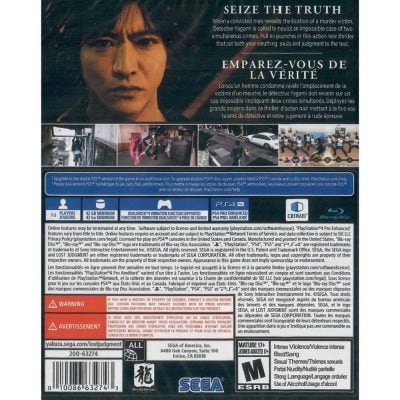 Lost Judgment - Ps4 (Novo)