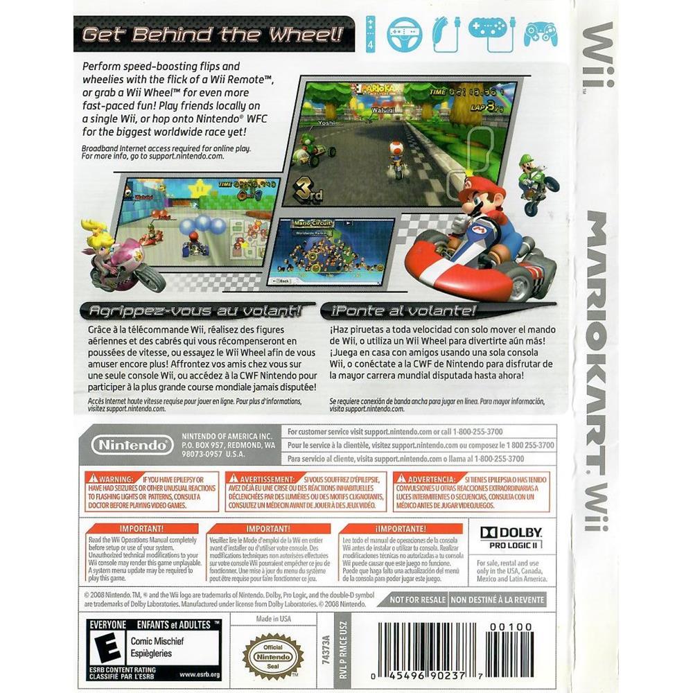 Mario Kart Wii - Nintendo Wii (Usado)
