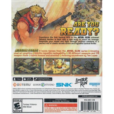 Metal Slug Tactics - Ps5 (Novo)