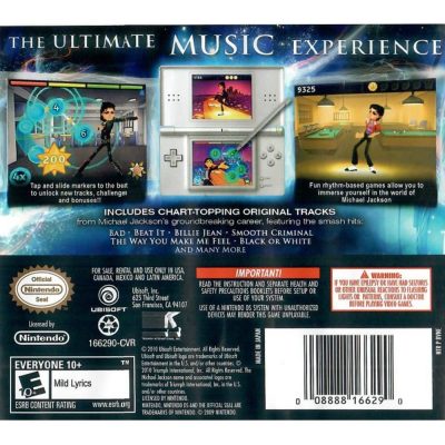 Michael Jackson The Experience - Nintendo Ds (Seminovo)