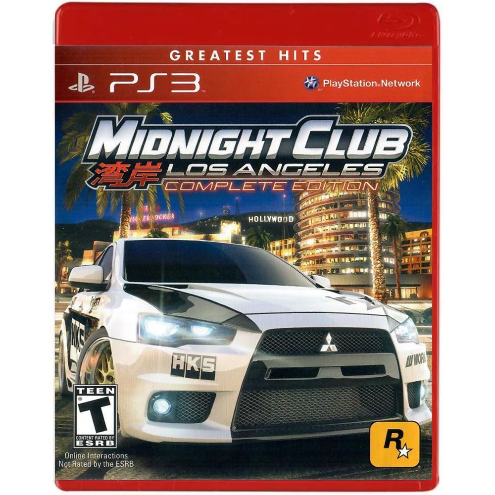 Midnight Club Los Angeles Greatest Hits – Ps3 (Usado) Midnight Club Los Angeles Greatest Hits - Ps3 (Usado)