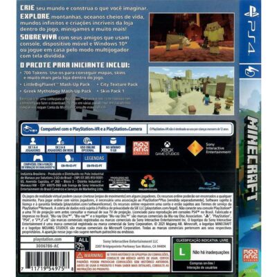 Minecraft - Ps4 (Usado)