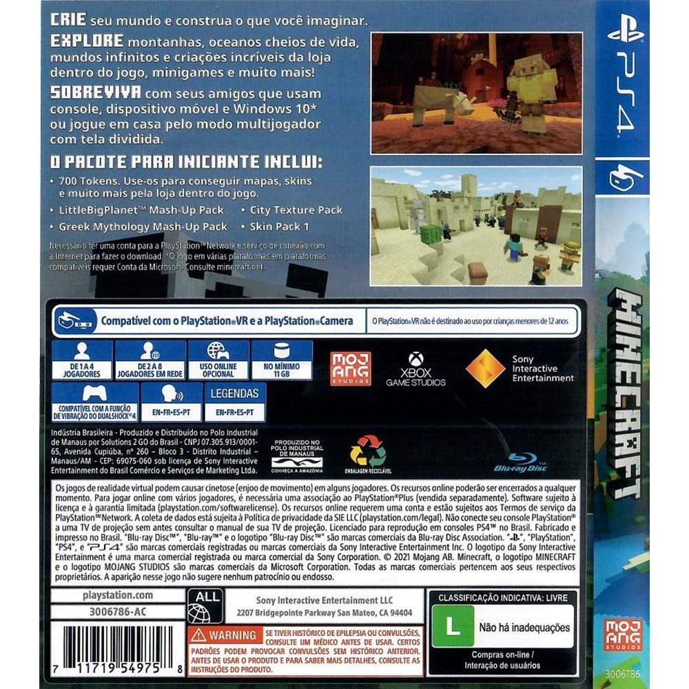 Minecraft - Ps4 (Usado)