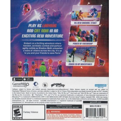 Miraculous Paris Under Siege - Ps5 (Novo)