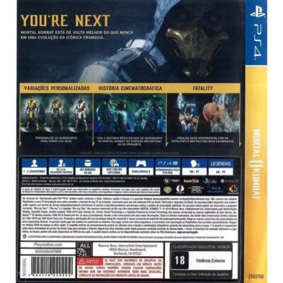 Mortal Kombat 11 - Ps4 (Usado)