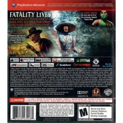 Mortal Kombat Komplete Edition (Greatest Hits) - Ps3 (Usado)