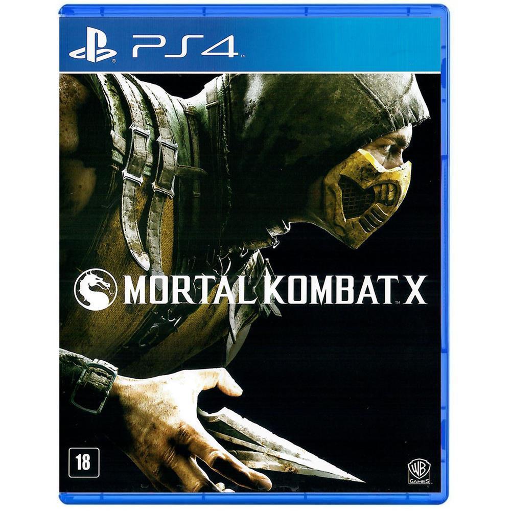 Mortal Kombat X – Ps4 (Usado) (Sem Manual) Mortal Kombat X - Ps4 (Usado) (Sem Manual)