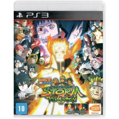 Naruto Shippuden Ultimate Ninja Storm Revolution - Ps3 #1** (Risco,Capa,Encarte)