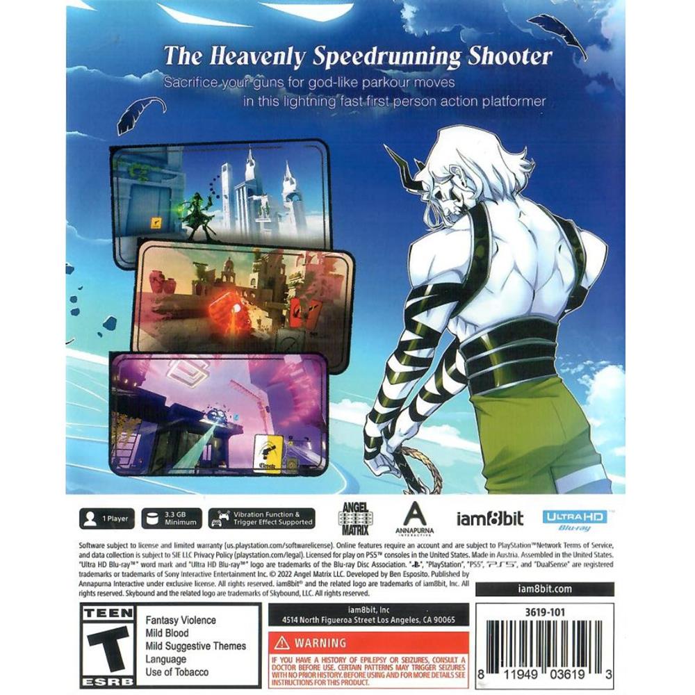 Neon White - Ps5 #2 (Capa,Encarte)