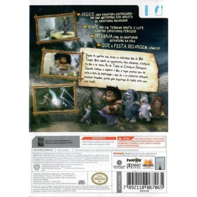 Onde Vivem Os Monstros - Nintendo Wii #2 (Capa)