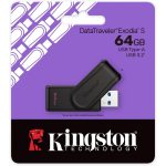 Pen Drive 64Gb Usb 3.2 - Kingston Datatraveler Exodia S (Novo)