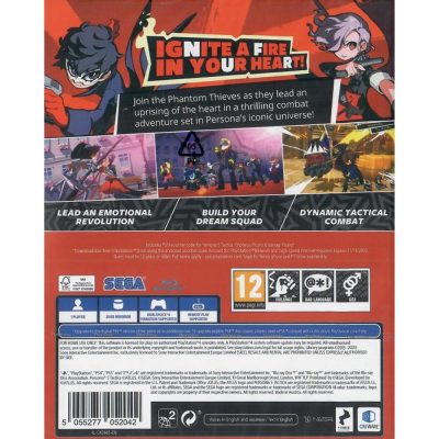 Persona 5 Tactica - Ps4 (Novo) (Europeu)