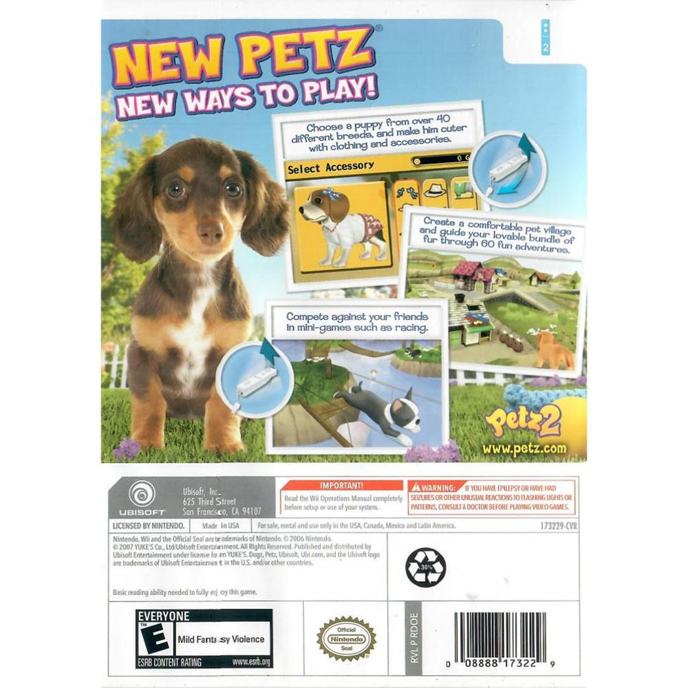 Petz Dogz 2 - Nintendo Wii