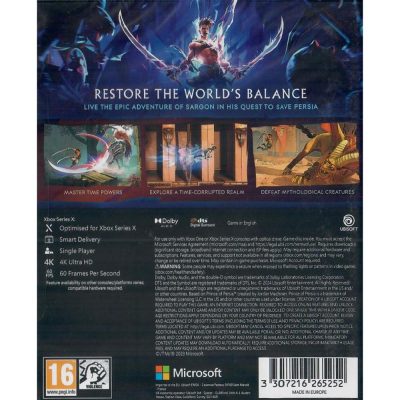 Prince Of Persia The Lost Crown - Xbox Series X Xbox One (Novo) (Europeu)