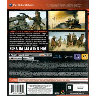 Red Dead Redemption - Ps3 (Seminovo)