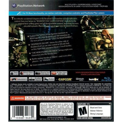 Resident Evil 5 Gold Edition - Ps3 (Usado) (Sem Manual)