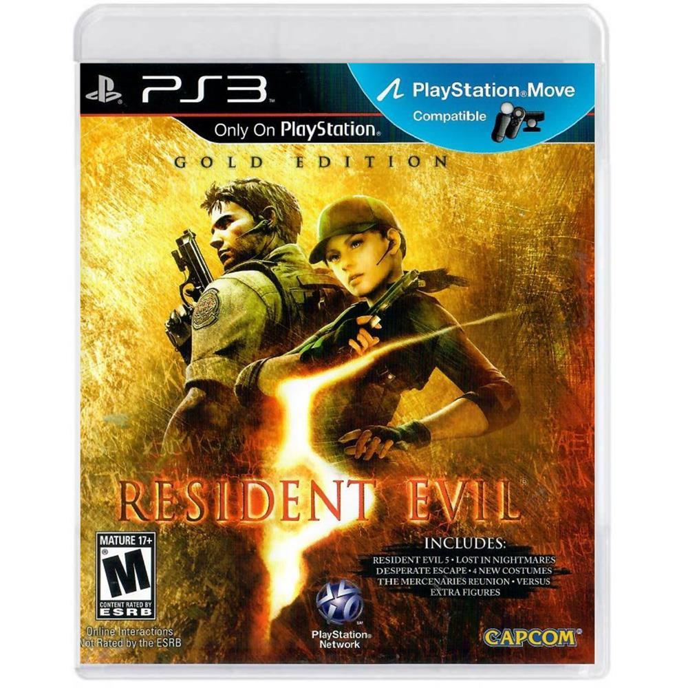 Resident Evil 5 Gold Edition - Ps3 (Usado) (Sem Manual)