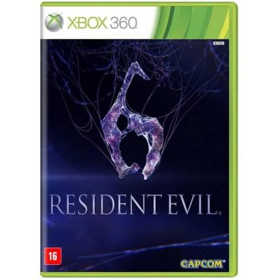 Resident Evil 6 - Xbox 360 (Usado) (Detalhe Na Arte Do Disco)