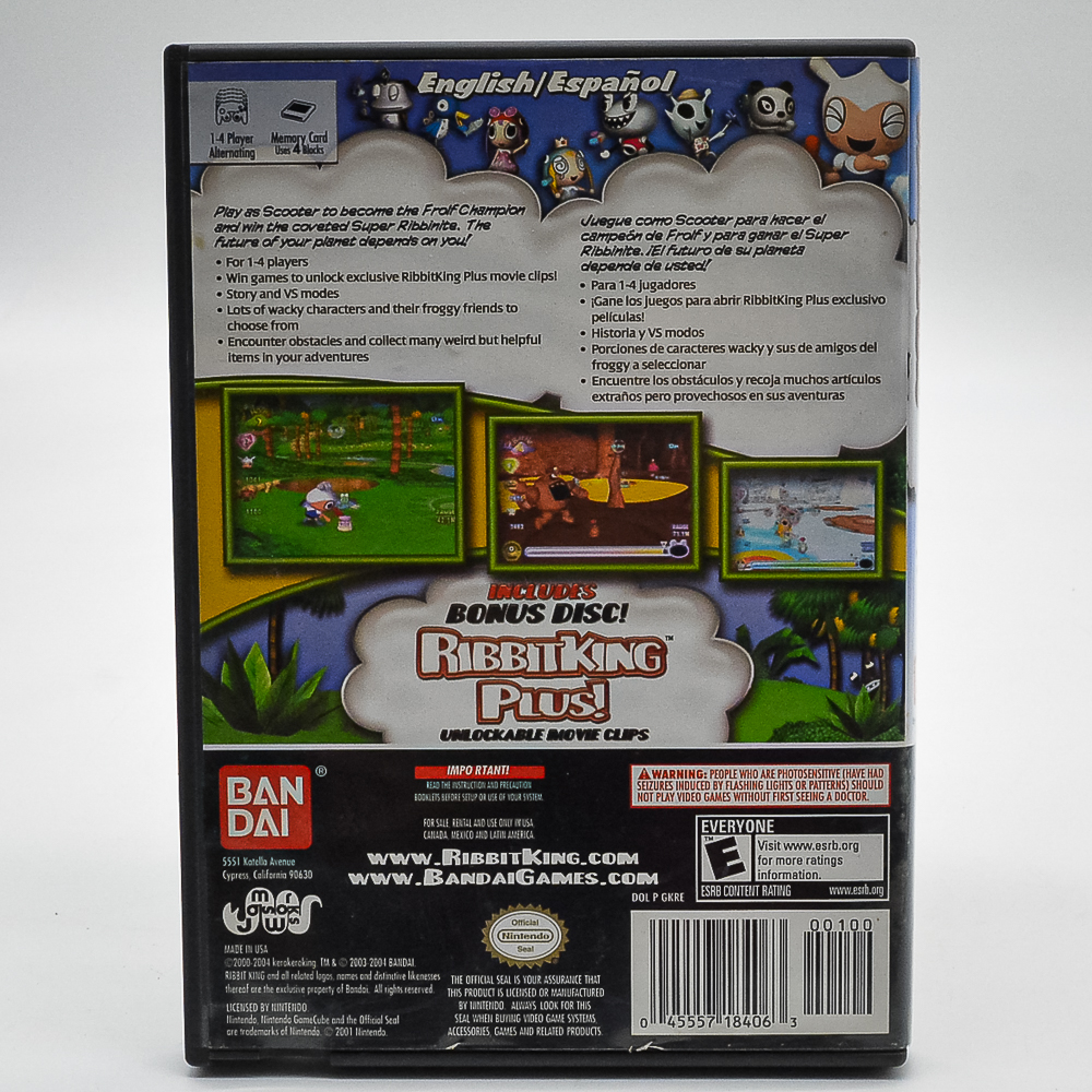 Ribbit King - Game Cube (Seminovo)