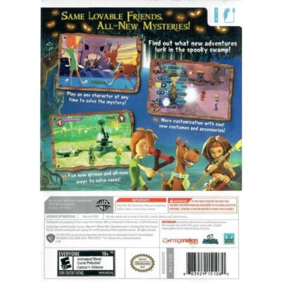Scooby-Doo! And The Spooky Swamp - Nintendo Wii (Usado)