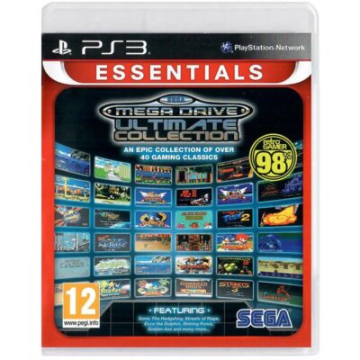 Sega Mega Drive Ultimate Collection 40 Gaming Classics - Ps3 (Usado) (Sem Manual) (Trava Do Disco)