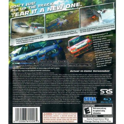Sega Rally Revo - Ps3 (Usado)