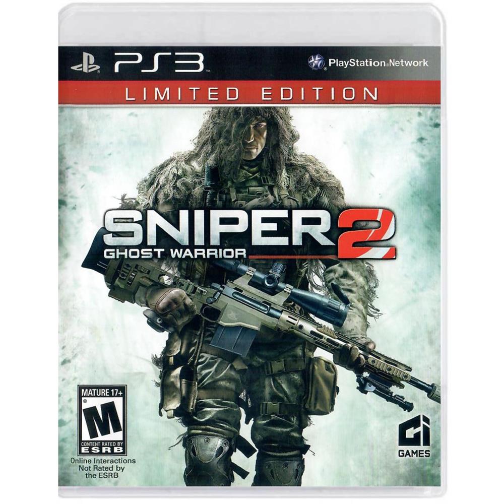 Sniper 2 – Ghost Warrior – Limited Editon – Ps3 (Seminovo) Sniper 2 - Ghost Warrior - Limited Editon - Ps3 (Seminovo)