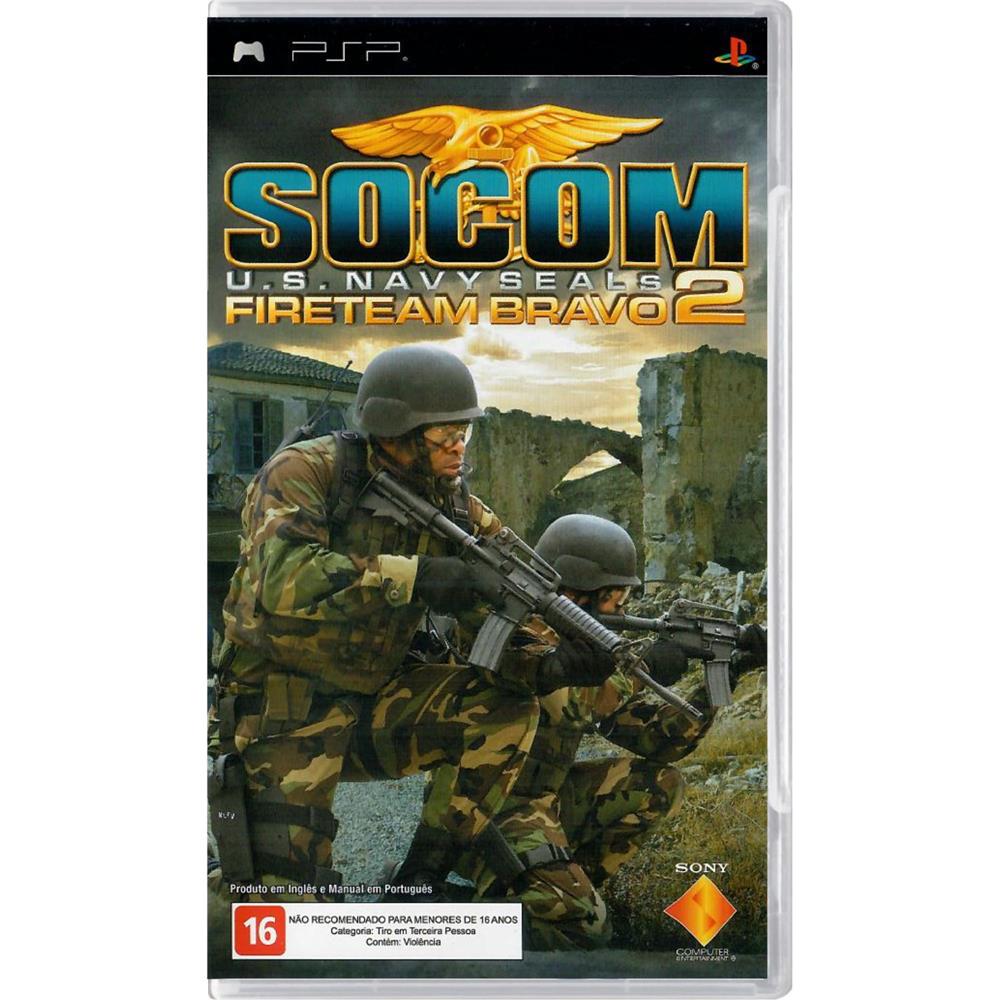 Socom U.S.Navy Seals Fireteam Bravo 2 – Psp (Seminovo) Socom U.S.Navy Seals Fireteam Bravo 2 - Psp (Seminovo)