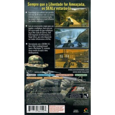 Socom U.S.Navy Seals Fireteam Bravo 2 - Psp (Seminovo)