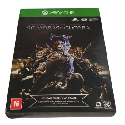 Sombras Da Guerra Edição Limitada (Com Mapa Em Tecido) - Xbox One (Usado)