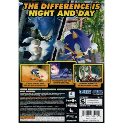 Sonic Unleashed - Xbox 360 (Platinum Hits)