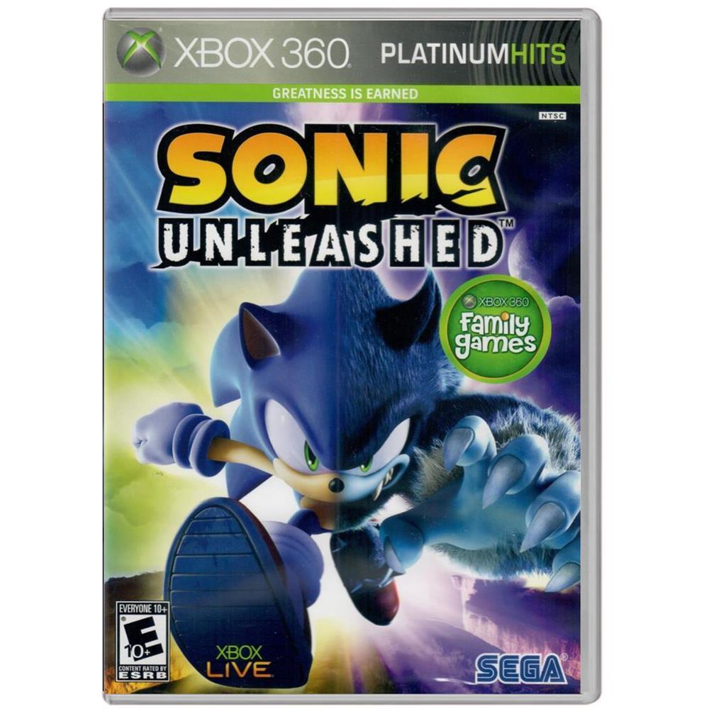 Sonic Unleashed – Xbox 360 (Platinum Hits) Sonic Unleashed - Xbox 360 (Platinum Hits)