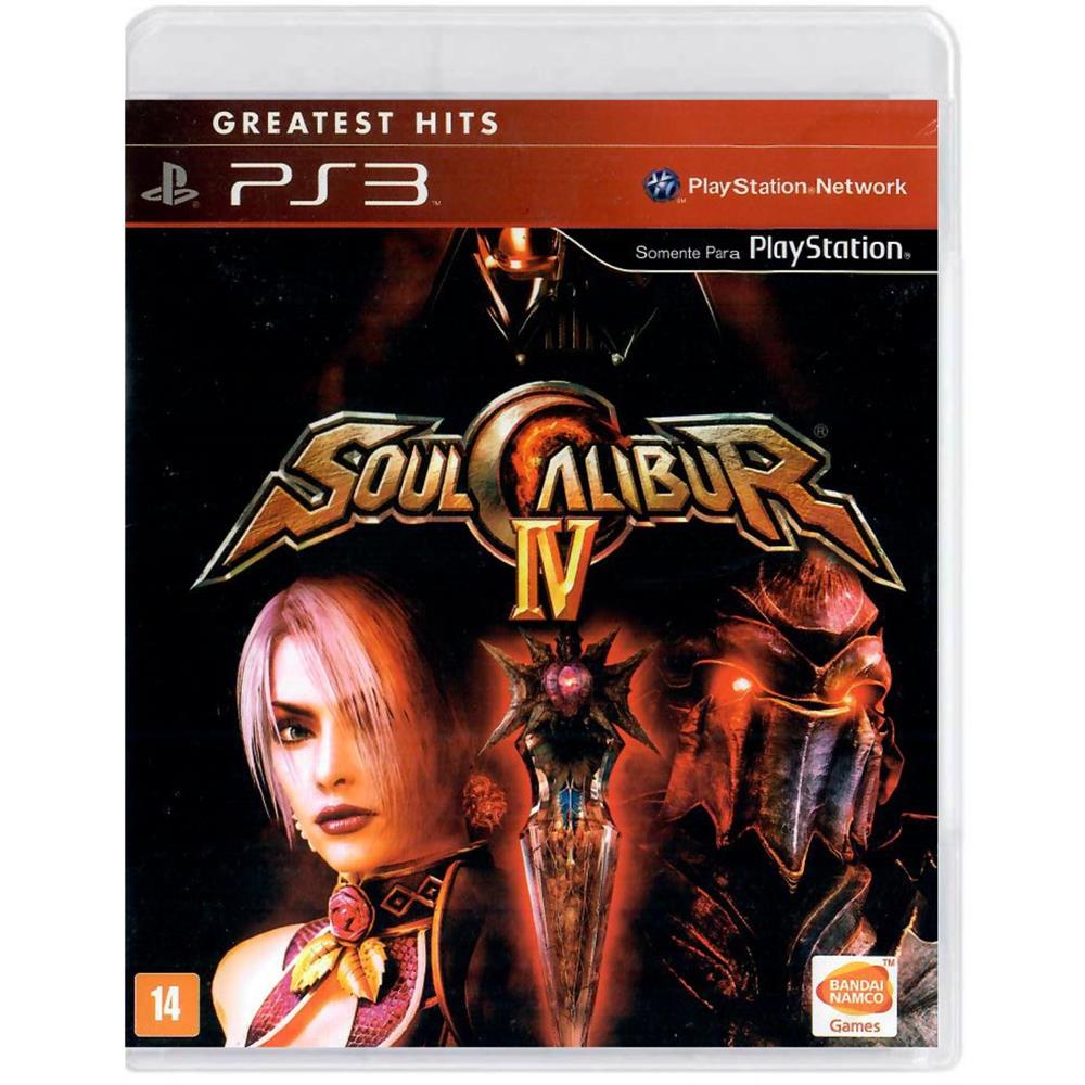 Soul Calibur Iv (Greatest Hits) – Ps3 (Usado) Soul Calibur Iv (Greatest Hits) - Ps3 (Usado)