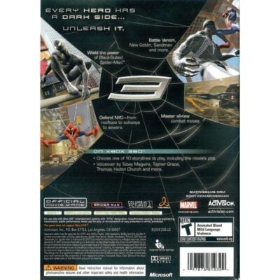 Spider-Man 3 - Xbox 360