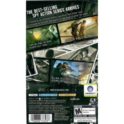 Splinter Cell Essentials - Psp (Usado) (Encarte Embolorou)