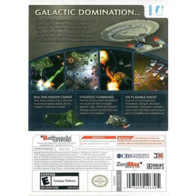 Star Trek Conquest - Nintendo Wii (Seminovo)