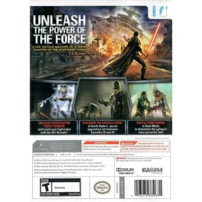 Star Wars: The Force Unleashed - Nintendo Wii (Usado)