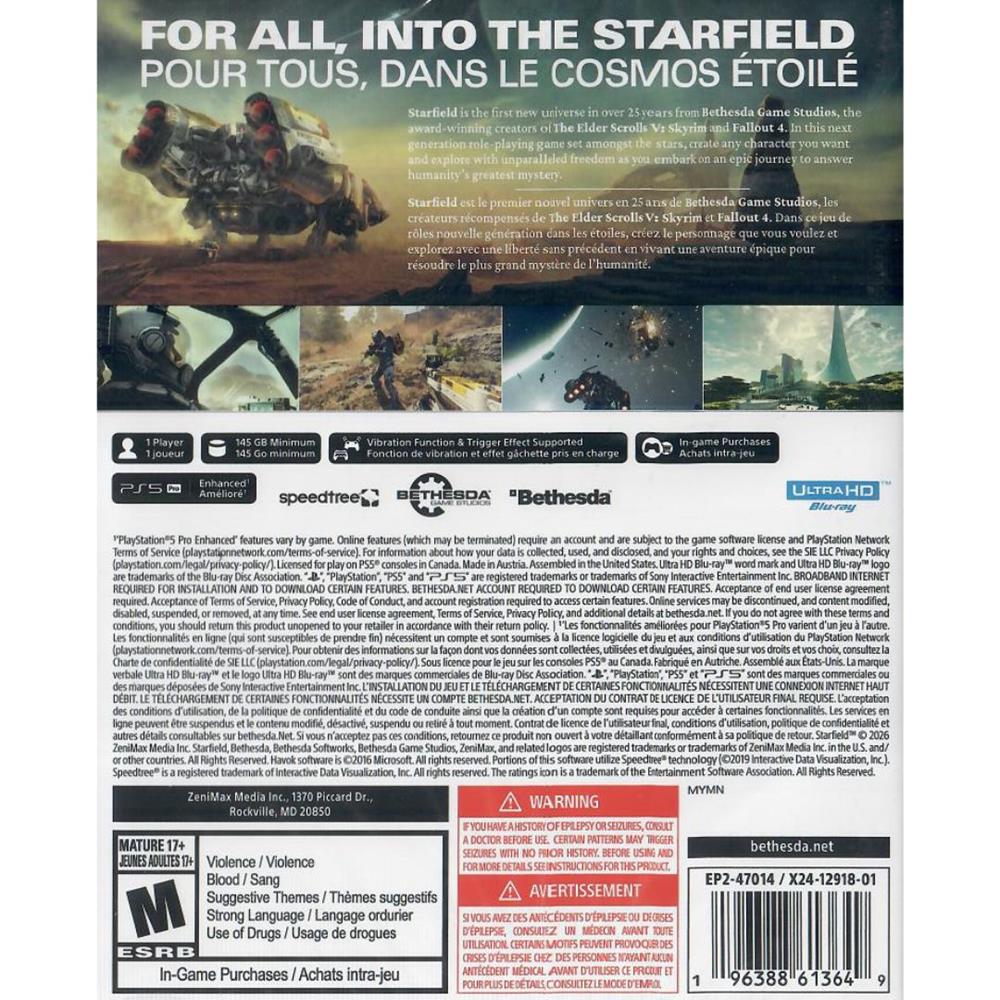 Starfield - Ps5 (Novo)