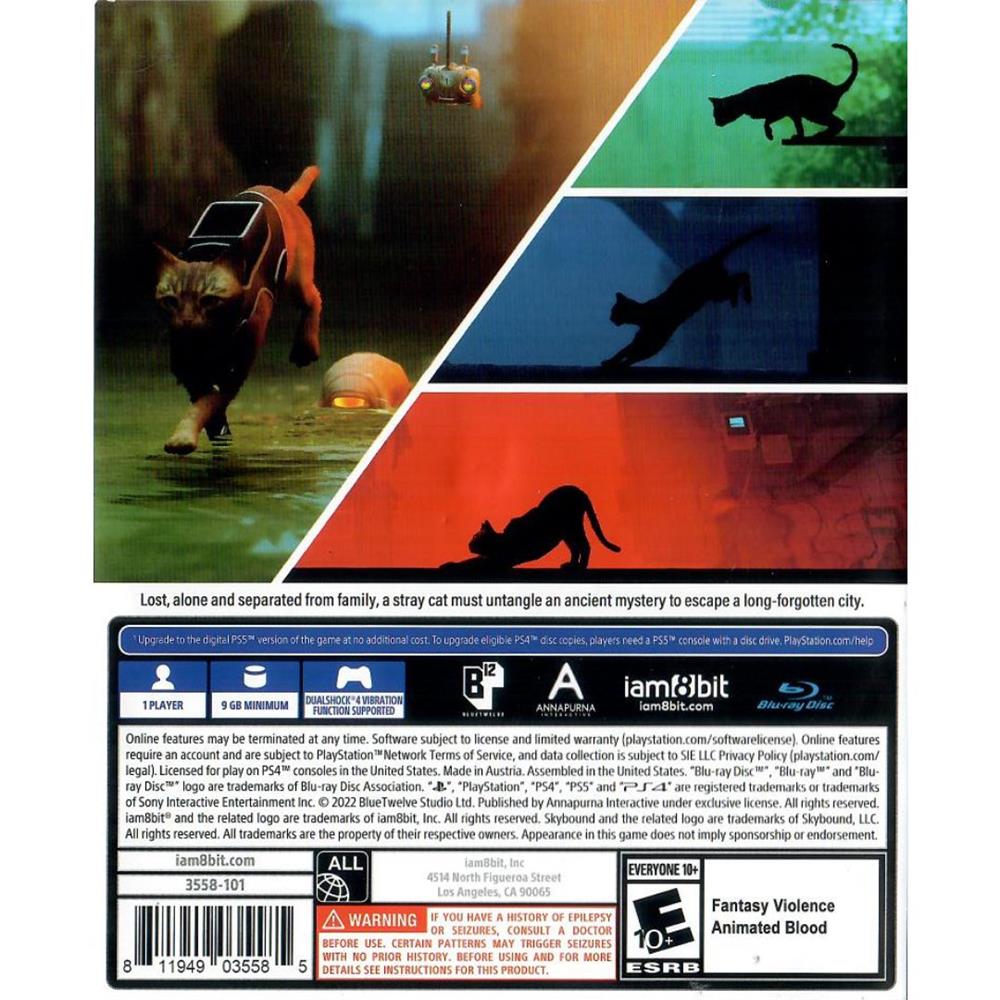 Stray - Ps4 (Seminovo)