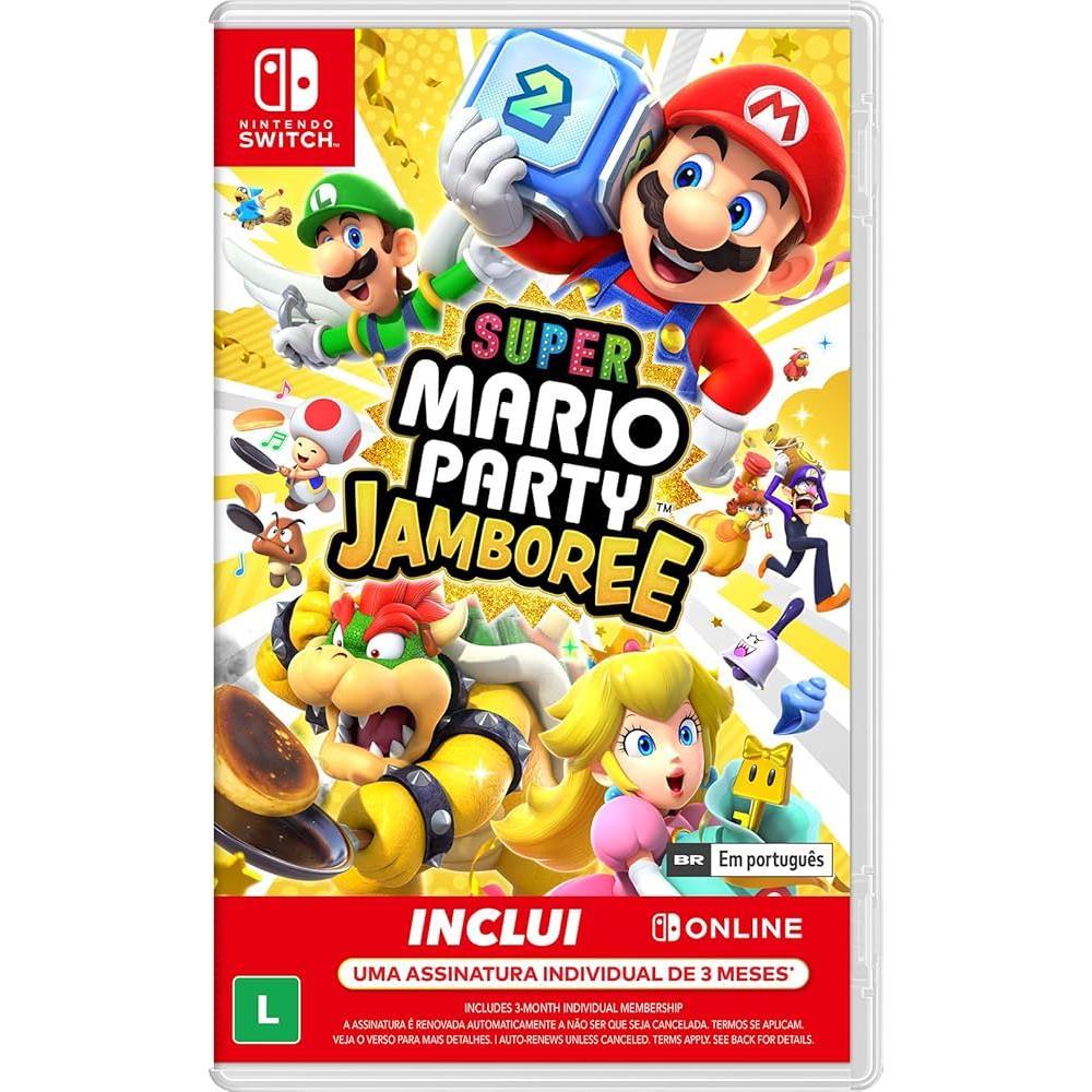 Super Mario Party Jamboree – Nintendo Switch (Sem Código) (Seminovo) Super Mario Party Jamboree - Nintendo Switch (Sem Código) (Seminovo)