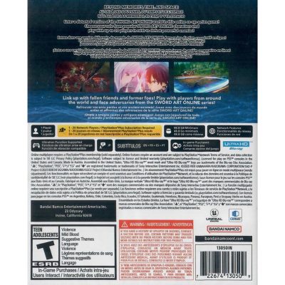 Sword Art Online Fractured Daydream - Ps5