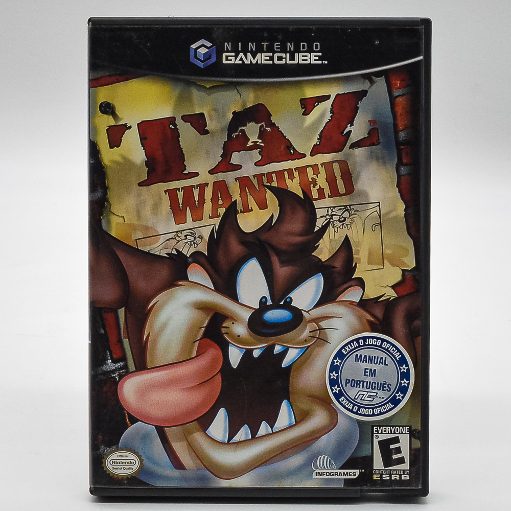 Taz Wanted - Game Cube (Usado)