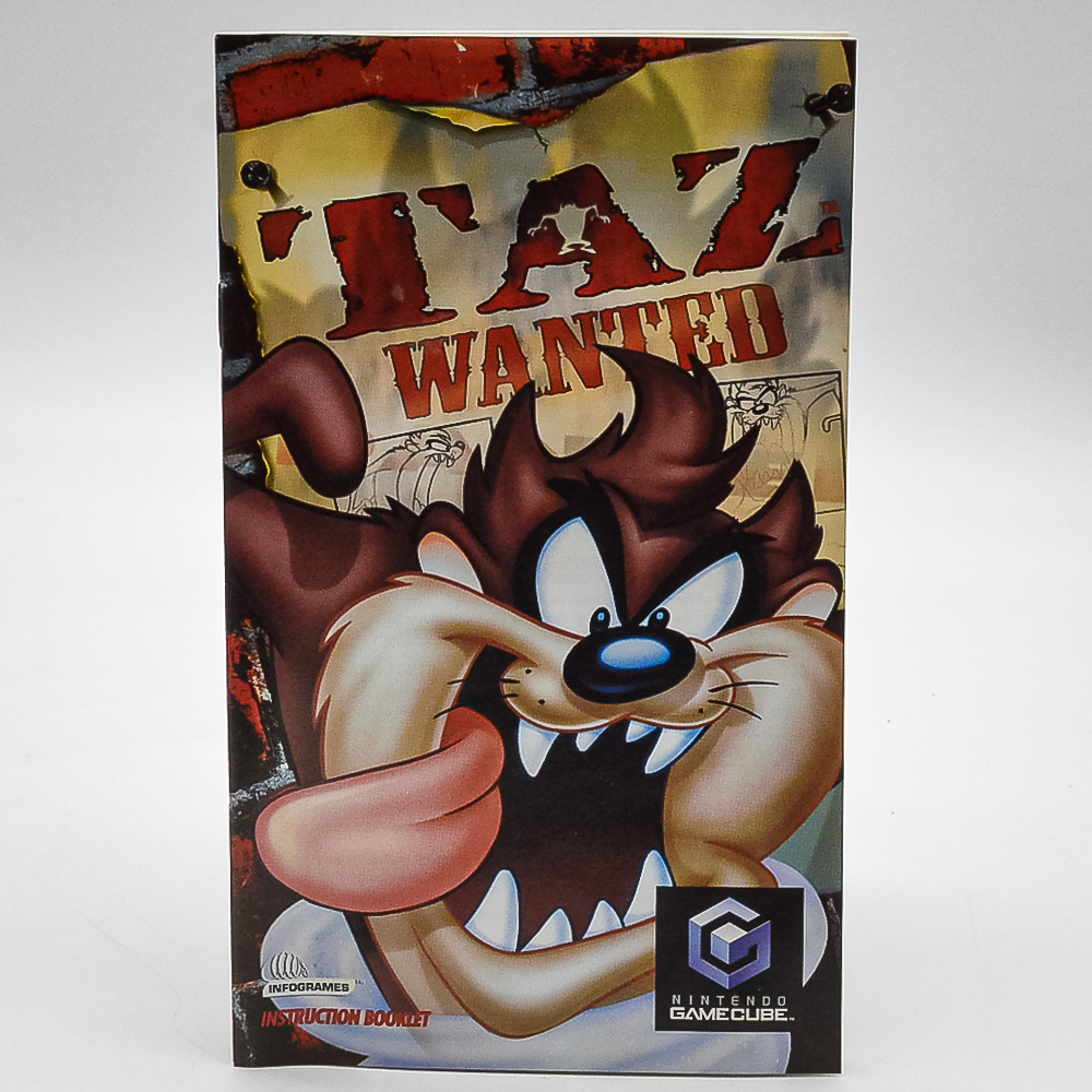 Taz Wanted - Game Cube (Usado)