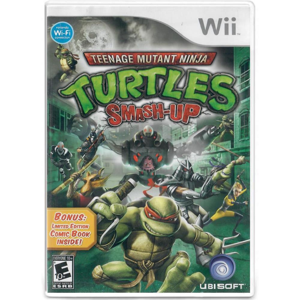 Teenage Mutant Ninja Turtles Smash-Up – Nintendo Wii (Novo) Teenage Mutant Ninja Turtles Smash-Up - Nintendo Wii (Novo)