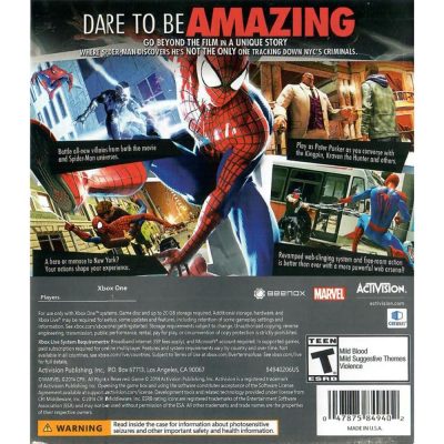 The Amazing Spider-Man 2 - Xbox One (Usado)