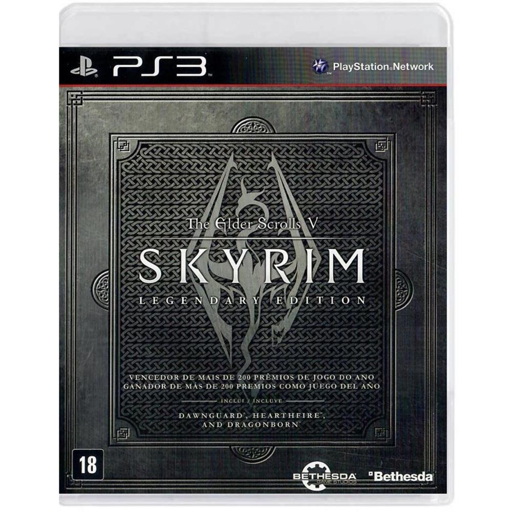 The Elder Scrolls V Skyrim Legendary Edition - Ps3 (Usado) - Arena ...