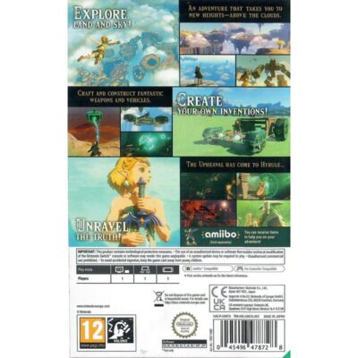 The Legend Of Zelda Tears Of The Kingdom - Nintendo Switch (Europeu) (Seminovo)
