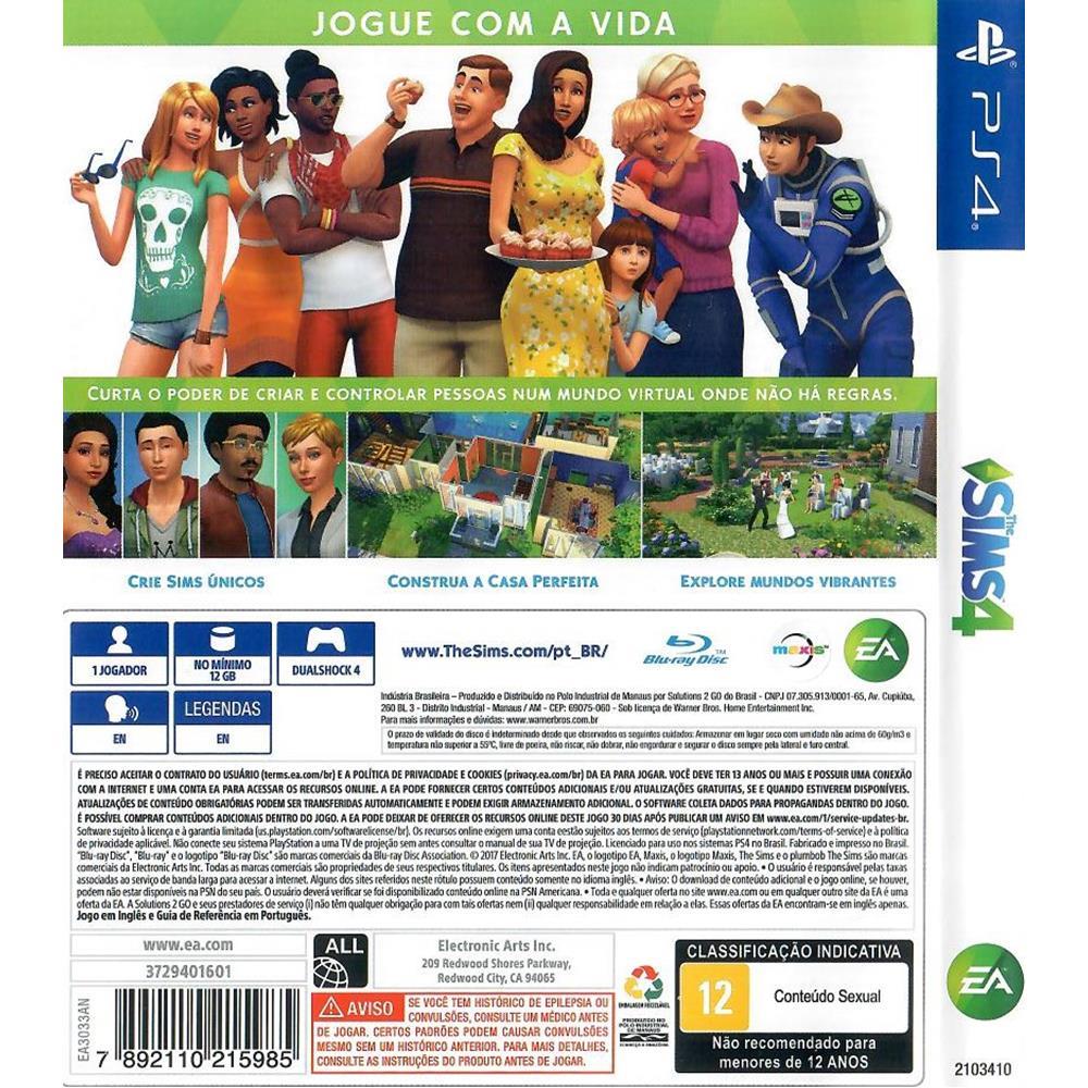 The Sims 4 - Ps4 (Usado)